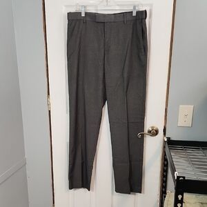 Savane Charcoal Dress Pants - Classic Tailored Fit